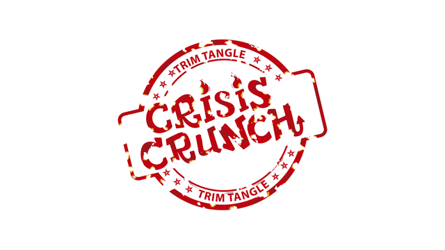 Crisis Crunch white logo